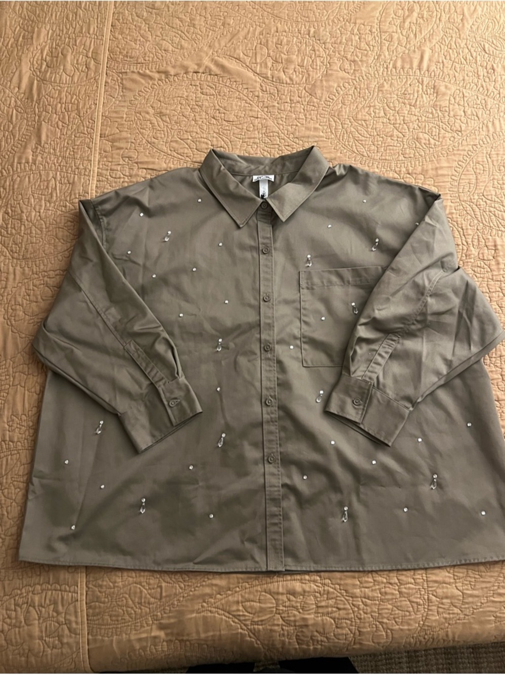 Future Collective Women’s Twill Shacket NWT